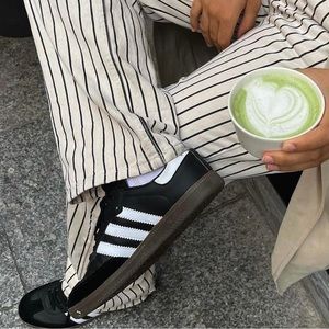 Black Adidas Samba Classic Sneakers